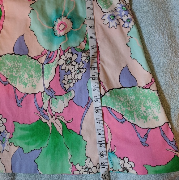 NWOT - TIBI FLORAL CORSET STYLE SKIRT SIZE 8. - Picture 7 of 8